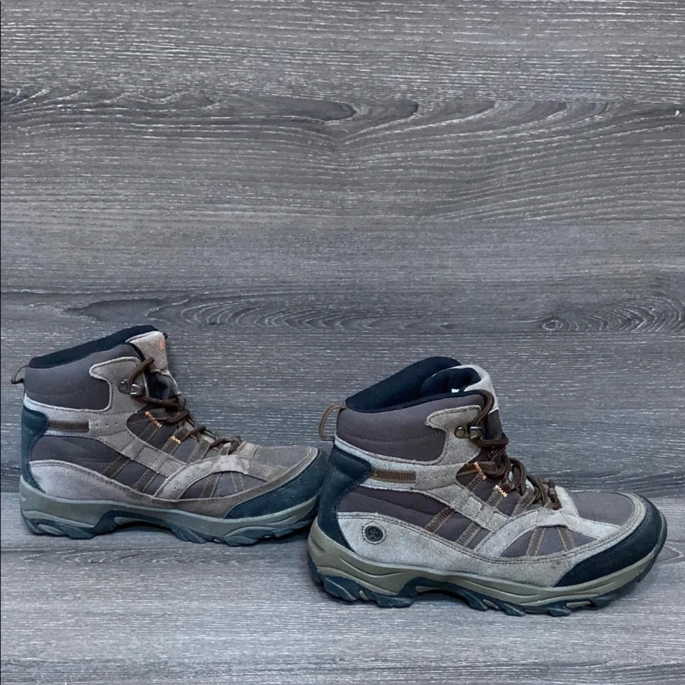 Northside Rampart Kids Youth Lightweight Mid Hiking Boots Shoes Size 5 Brown